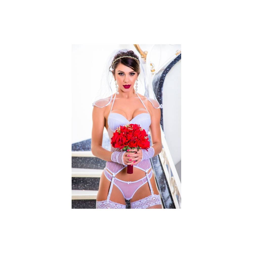 Fantasia Noiva Sexy Garota Veneno