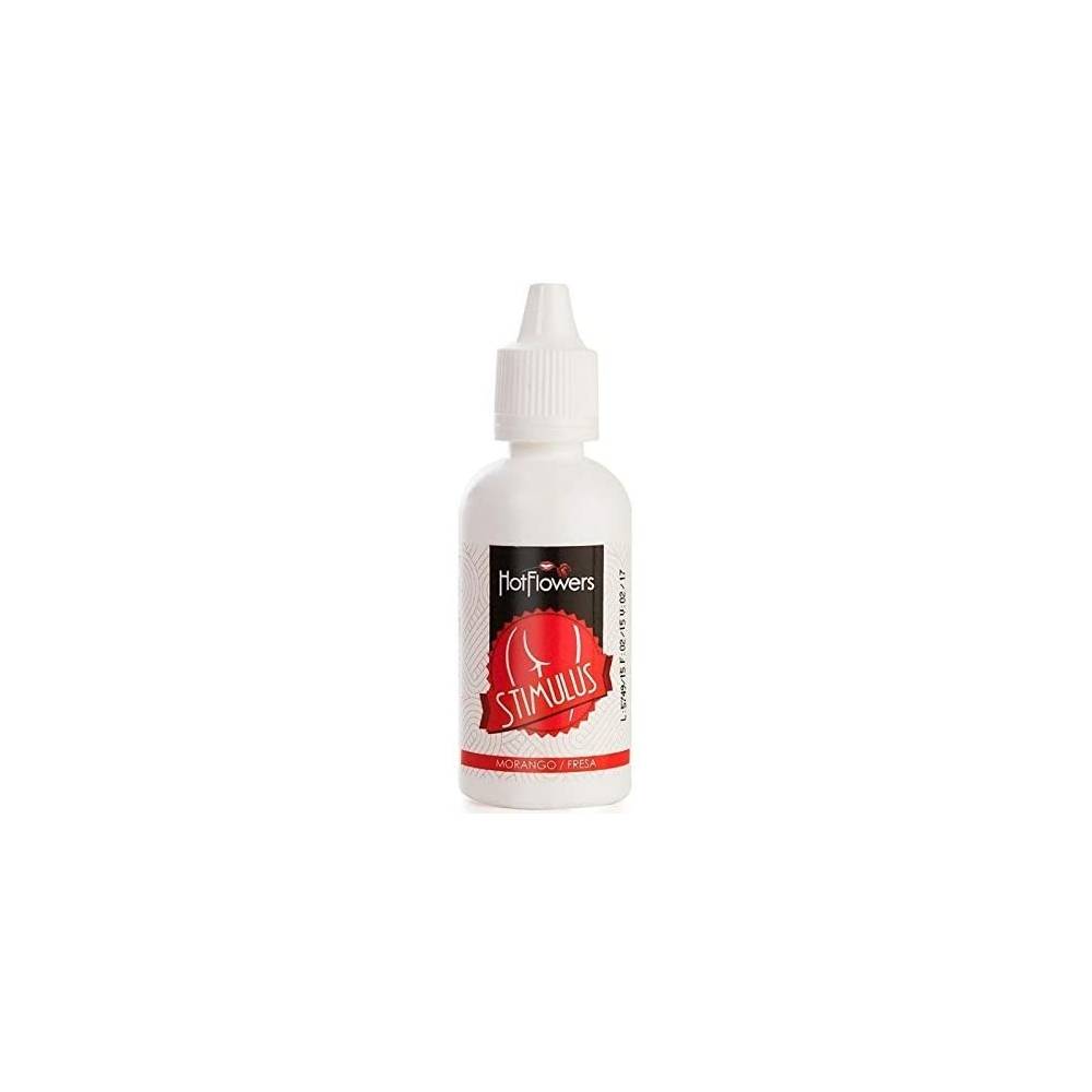OLEO DE MASSAGEM E COMPLEMENTO ANAL STIMULUS MORANGO