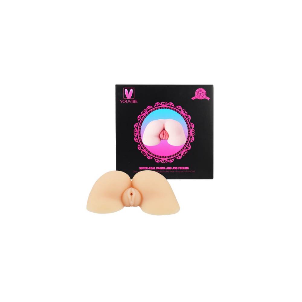 Masturbador Bumbum com Vagina e Anûs Penetrável