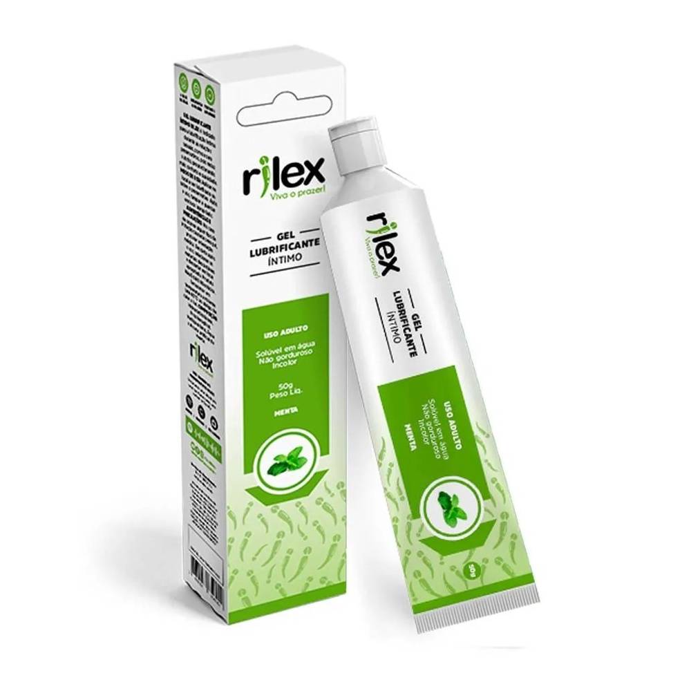 LUBRIFICANTE RILEX C/AROMA MENTA 50G