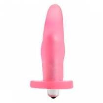 PLUG ANAL COM VIBRADOR INTERNO  10,5x3cm ROSA