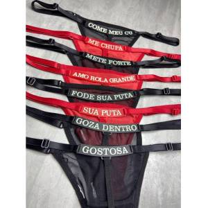 CALCINHA PERSONALIZADA BRILHA NO ESCURO