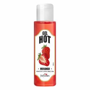 GEL COMESTIVEL MORANGO HOT FLOWERS