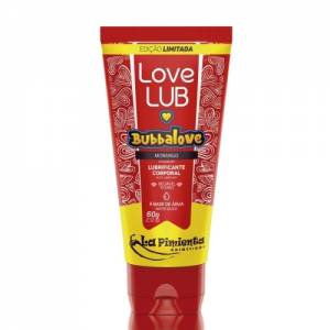 LUBRIFICANTE BEIJÁVEL BUBBALOVE MORANGO 60G