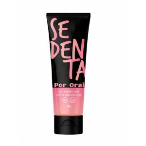 SEDENTA POR ORAL GEL LUBRIFICANTE VIBRANTE COM GLITTER - SABOR LOLLIPOP 50G
